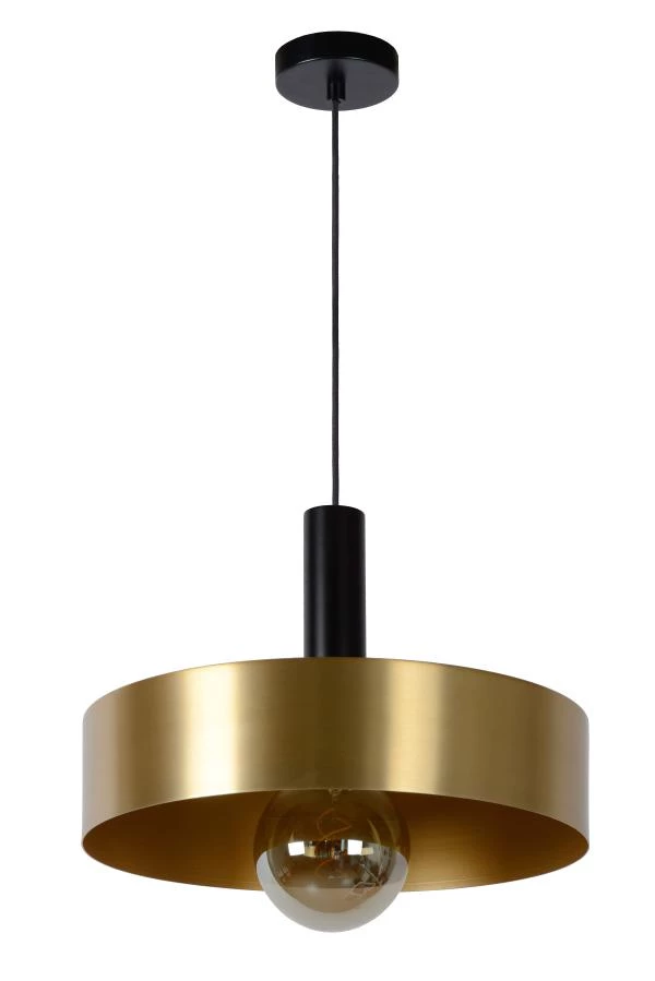 Lucide GIADA - Pendant light - Ø 40 cm - 1xE27 - Matt Gold / Brass - off